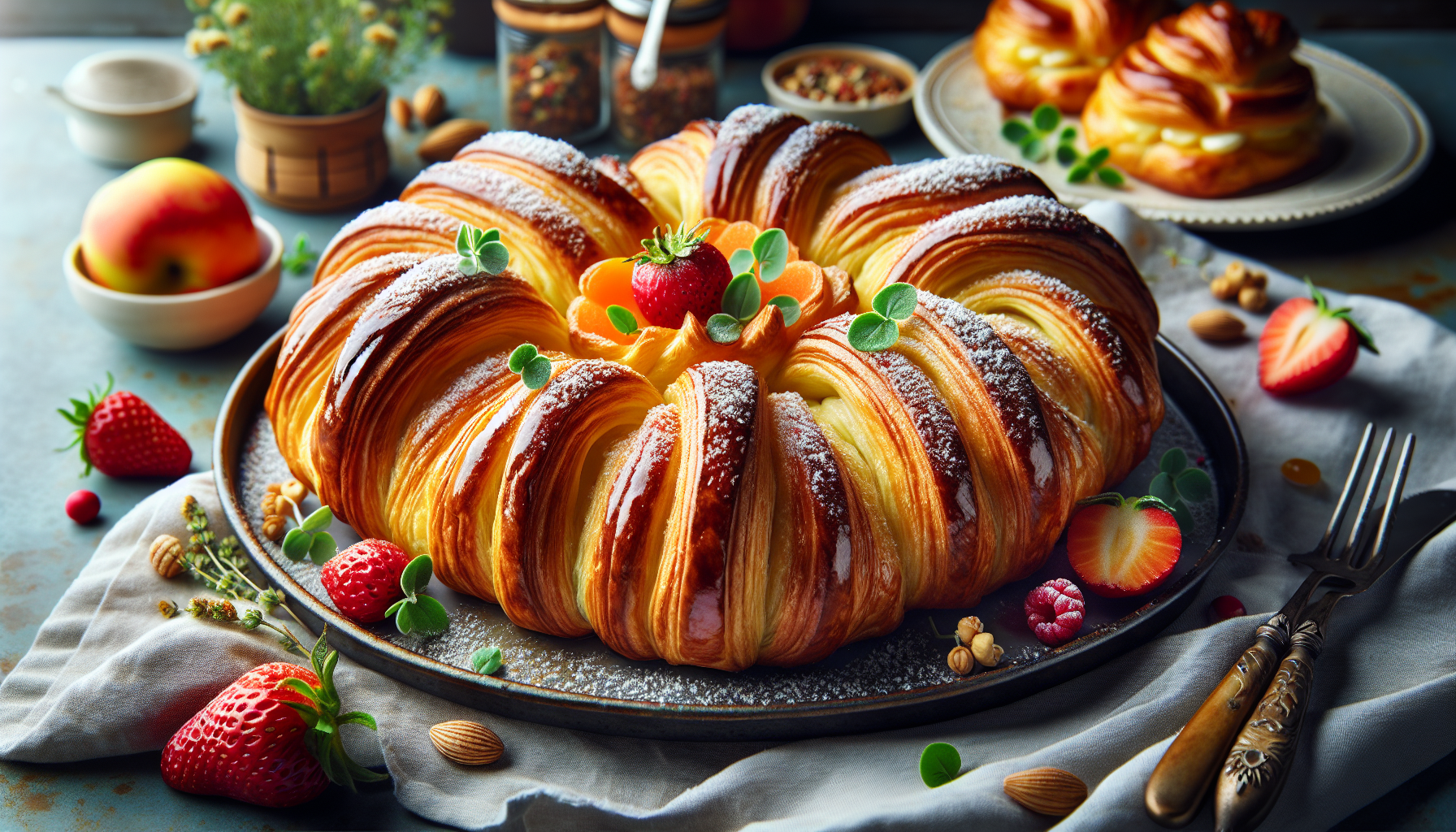 brioches di pasta sfoglia